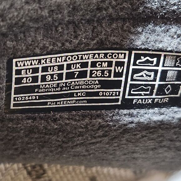 Keen Uneek SNK Chukka II – Women’s 9.5 Black Waterproof Boots - Picture 5 of 11